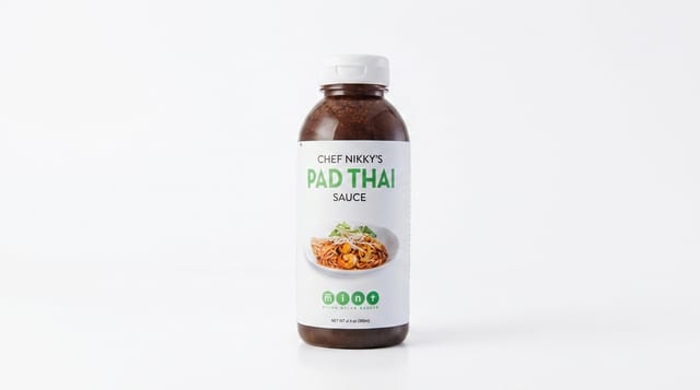 Bottle of Pad Thai Sauce.