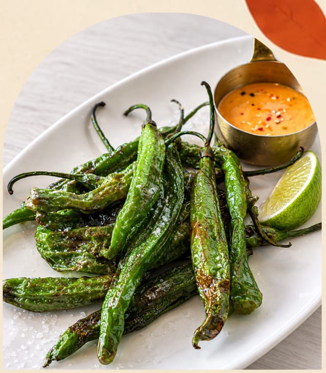 Shishito Peppers.