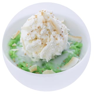 Sticky Rice with Ice Cream