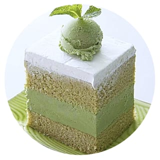 Green Tea Ice Cream Cake