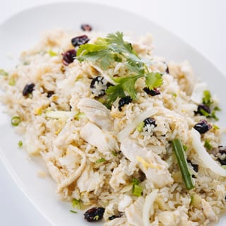 Almond Cranberry Fried Rice Chicken