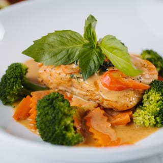 Grilled Salmon Curry