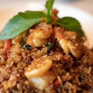 Green Basil Fried Rice