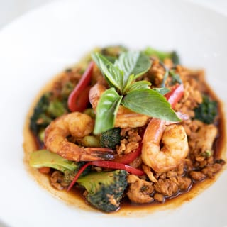 Shrimp & Basil Chicken