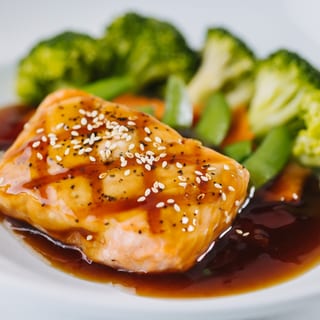 Grilled Salmon Teriyaki
