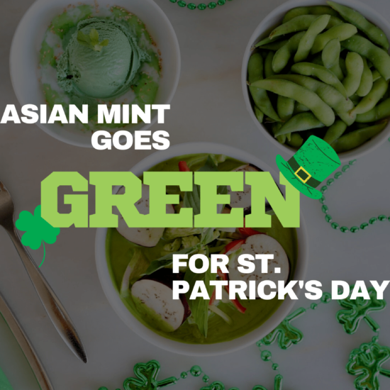 Asian Mint Goes Green For St Patrick's Day