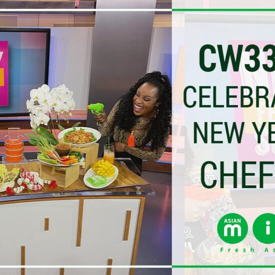 CW33, NBC5 Celebrates Thai New Year with Chef Nikky